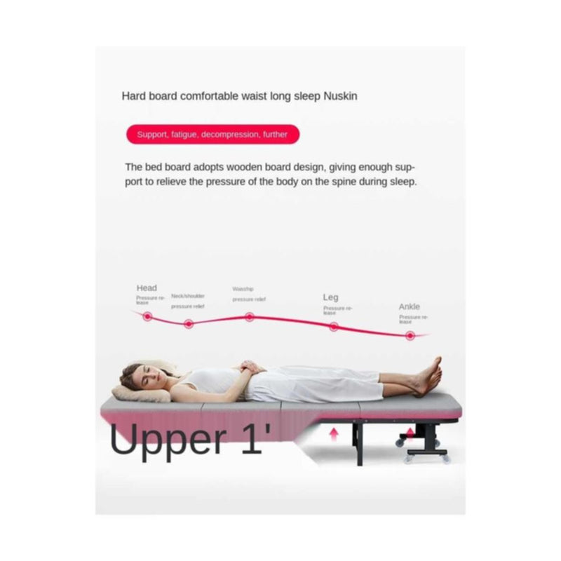 Folding Bed with Soft Mattress | GM 555