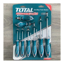 TOTAL | Screwdriver Set 8 Pcs | CR-V THT250608