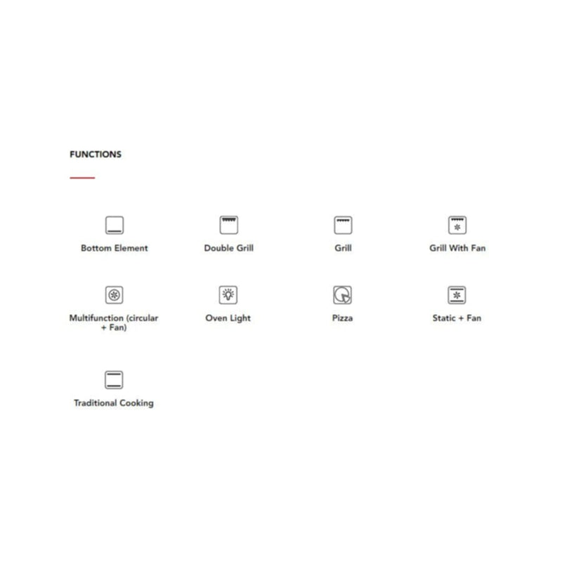GLEM GAS | Built-In Oven Electric Oven 90 Cm | GFP993IX