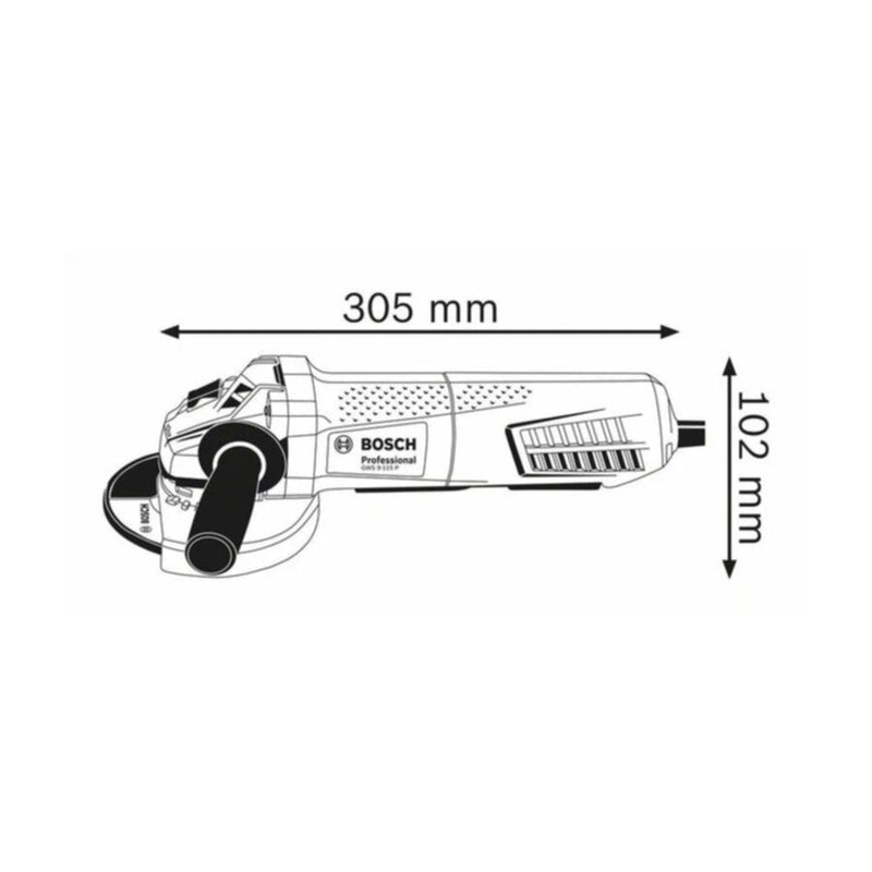 BOSCH | Professional Angle Grinder 4.5