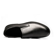 JACKBAGGIO | Men's Black Slip-On Oxford Work Shoe | 8815