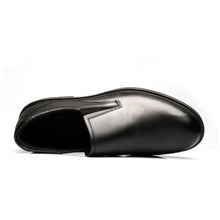 JACKBAGGIO | Men's Black Slip-On Oxford Work Shoe | 8815