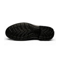 JACKBAGGIO | Men's Black Slip-On Oxford Work Shoe | 8815