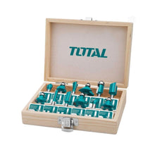 TOTAL | 12pcs Router Bits Set 6mm | TACSR0121