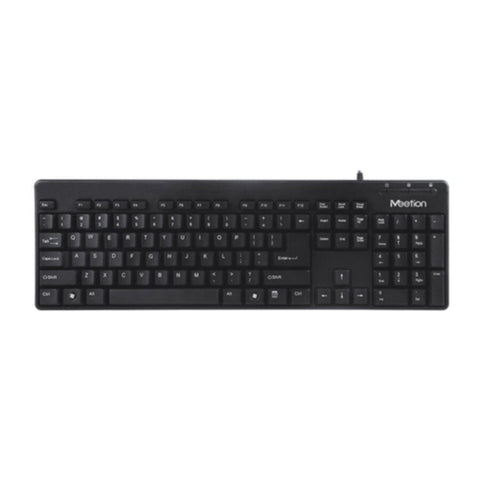 MEETION | USB Corded Keyboard Black | MT-AK100