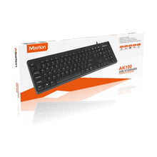 MEETION | USB Corded Keyboard Black | MT-AK100