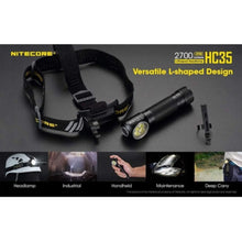 NITECORE | USB Rechargeable L-Shape Detachable Headlamp Flashlight with 21700 Lumen (With Battery) | HC35