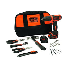 BLACK + DECKER | Cordless Drill Kit Black&Orange | BDCDD12HTSA-B5
