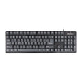 MEETION | USB Waterproof Wired Computer Keyboard  Grey | MT-K202
