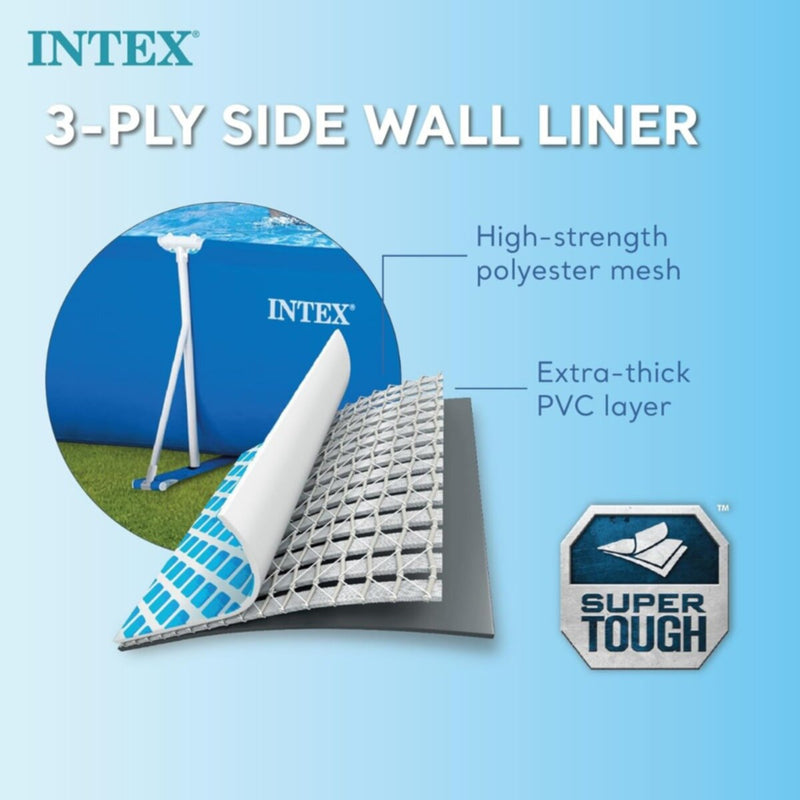INTEX | Rectangular Frame Pool Ages  6+ | 42128271