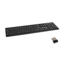 MEETION | Arabic Chocolate Wireless Ultrathin Keyboard Black | MT-WK841-B