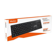 MEETION | Arabic Chocolate Wireless Ultrathin Keyboard Black | MT-WK841-B