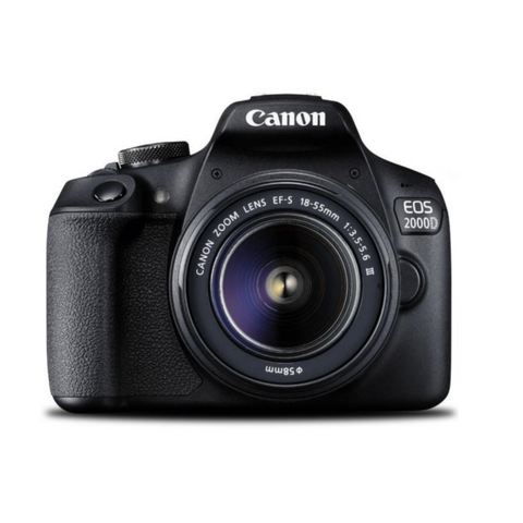 CANON | DSLR Camera EOS 2000D 18-55mm IS Kit Black