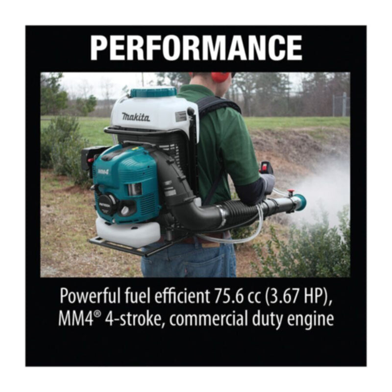 MAKITA | 75.6 cc MM4Â® 4â€‘Stroke Engine Mist Blower | PM7650H