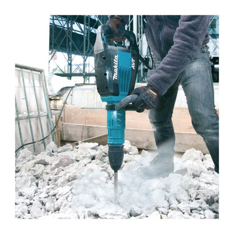 MAKITA | 27 lb. AVT Demolition Hammer, accepts SDSâ€‘Max bits  | HM-1214C