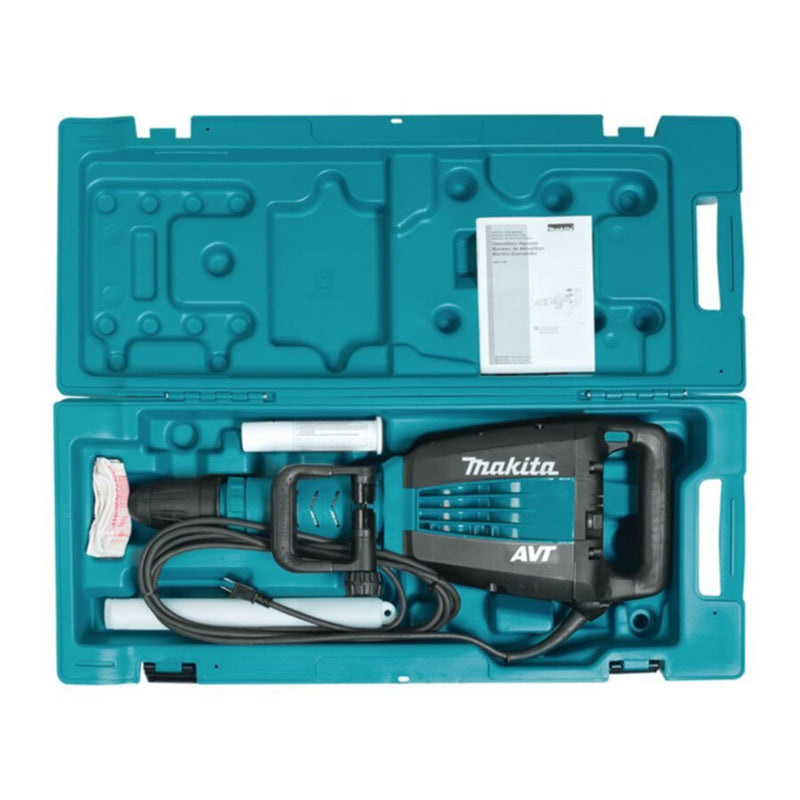 MAKITA | 27 lb. AVT Demolition Hammer, accepts SDSâ€‘Max bits  | HM-1214C