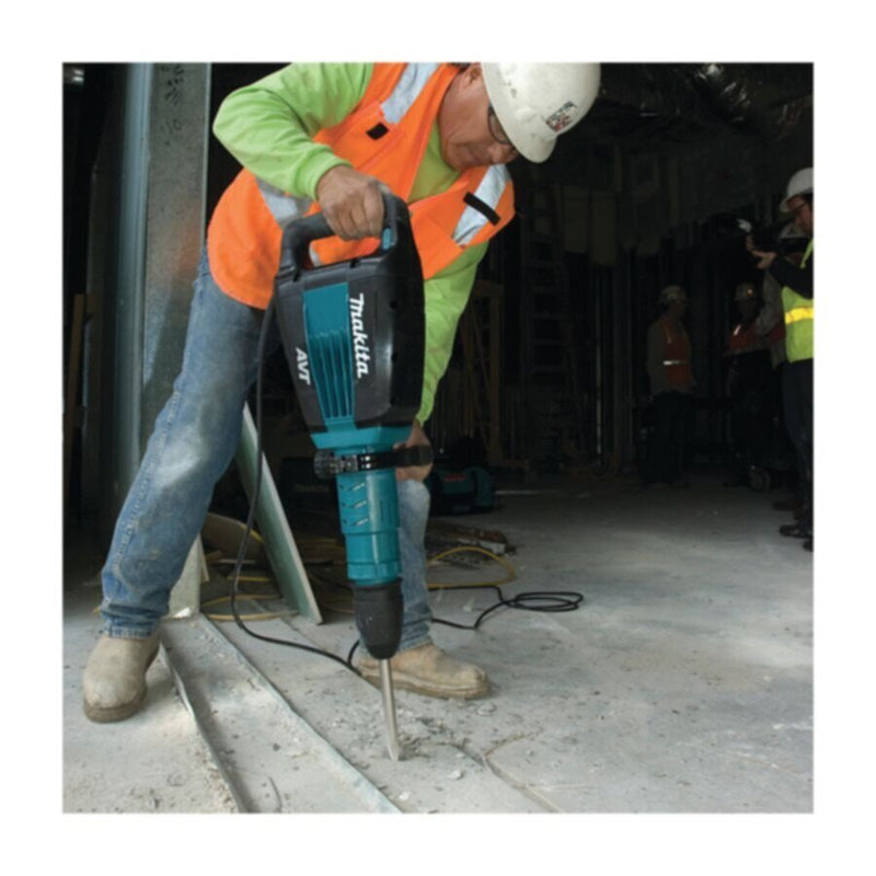 MAKITA | 27 lb. AVT Demolition Hammer, accepts SDSâ€‘Max bits  | HM-1214C