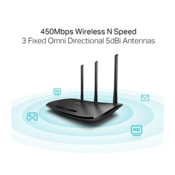 TP-LINK | 450Mbps Wireless N Router | WR940N