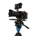 BENRO | Aluminium Single Tube Tripod Flip Lock 3 Section S6PRO Video Head | A2573F