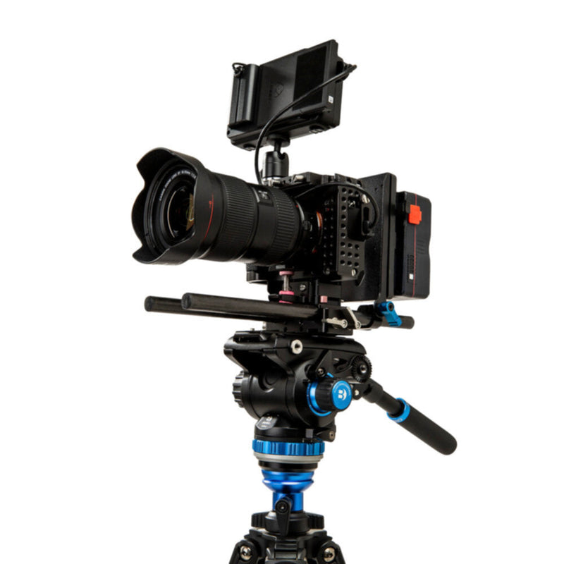 BENRO | Aluminium Single Tube Tripod Flip Lock 3 Section S6PRO Video Head | A2573F