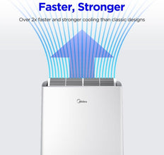 MIDEA | Portable 1.0 Ton Air Conditioner 12000BTU | MPPT-12CRN7