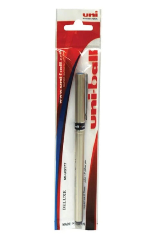 MITSUBISHI | Fine Delux Rollerball Pen Blue | MI-UB177-BE