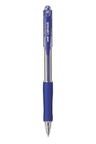 MITSUBISHI | Laknock Ballpoint Pen 0.7 mm Blue | MI-SN100F-BE