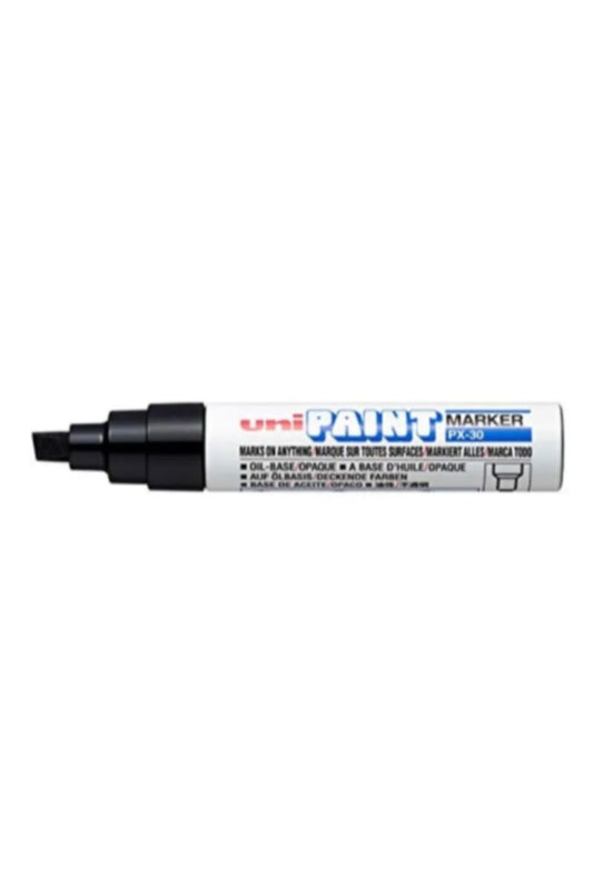 MITSUBISHI | Paint Marker Chisel tip Black | MI-PX30-BK