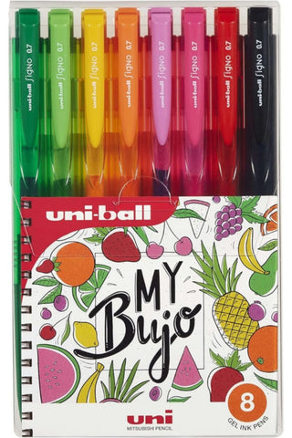 MITSUBISHI | Signo 155N Gel Retractable Pen 0.7 mm PAC=08 | MI-UMN155N-08C