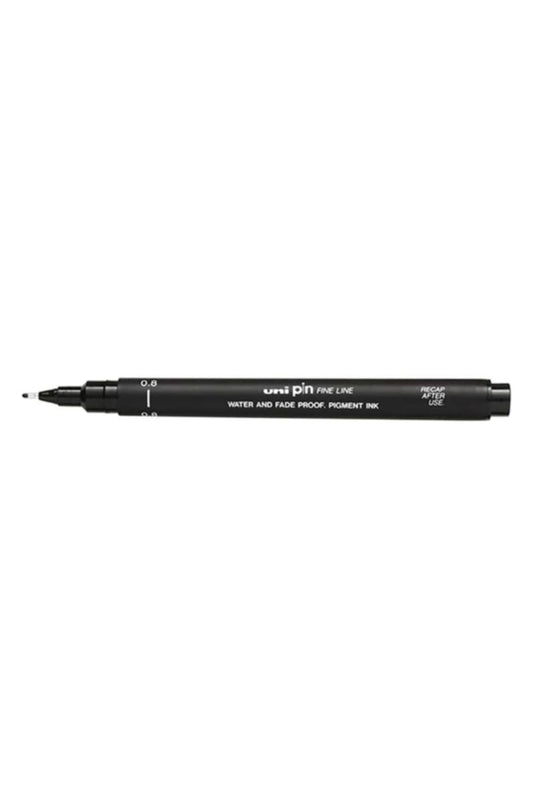 MITSUBISHI | Uni Pin Fine Line 0.8 mm Black | MI-PIN200-08-BK