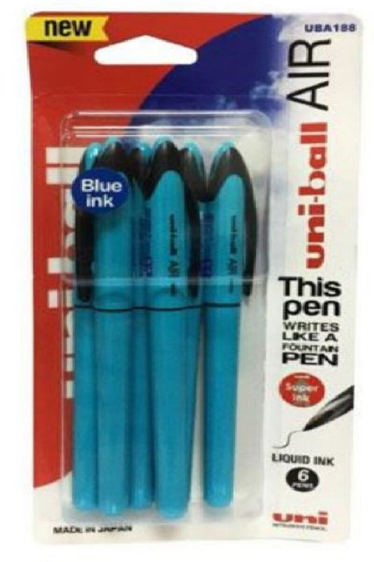 MITSUBISHI | Uniball AIR Micro-EL- Blue Barrel-06 BE | MI-UBA188M-BEL-06C
