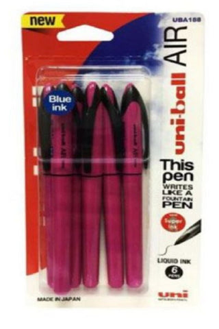 MITSUBISHI | Uniball AIR Micro-EL- Pink Barrel-06 BE | MI-UBA188M-PK-06C