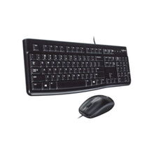 LOGITECH | Corded Desktop Keyboard And Mouse COMBO Black | MK120