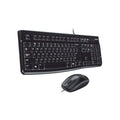 LOGITECH | Corded Desktop Keyboard And Mouse COMBO Black | MK120