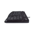 LOGITECH | Corded Desktop Keyboard And Mouse COMBO Black | MK120