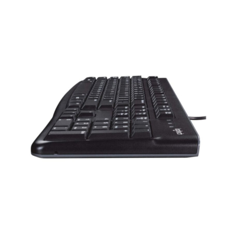 LOGITECH | Corded Desktop Keyboard And Mouse COMBO Black | MK120