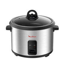 MOULINEX | Easy Rice Cooker 700W 1.8Ltr 10 Cups Capacity Silver-Black | MK123D27