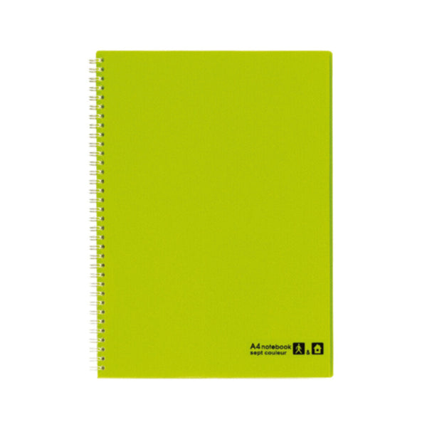 MARUMAN | SeptCouleur Notebook A4 80sheet Green | MM-N570-03