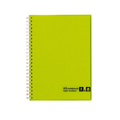 MARUMAN | SeptCouleur Notebook A5 80sheet Green | MM-N572-03