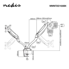 NEDIS | Desk Dual Monitor Mount 10