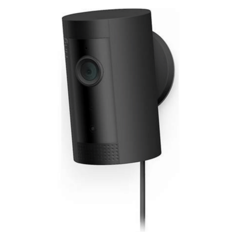 RING | Indoor Cam Plug-in Wi-Fi Security Camera Black | MMWEIINDRCAMB