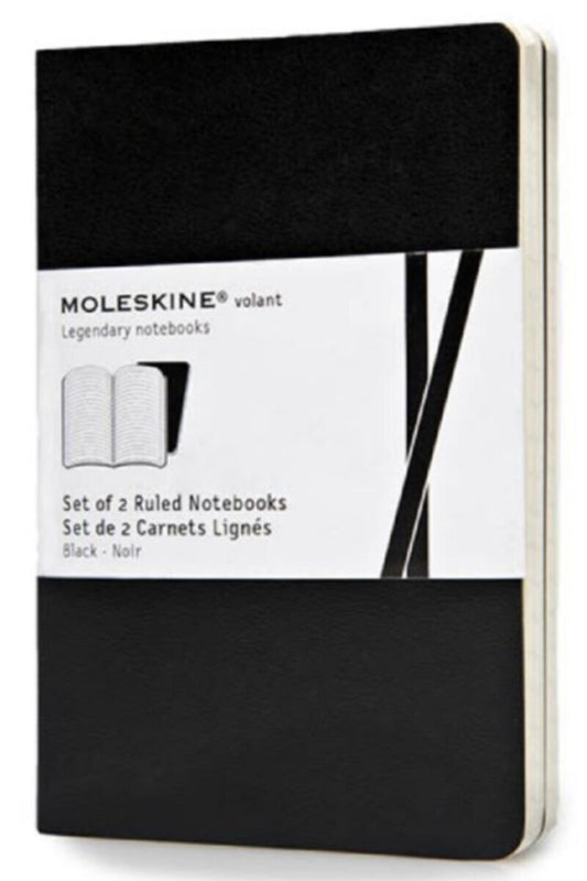 MOLESKINE | Volant Ruled Pocket Notebook (320479) | ME-QP711BK