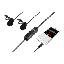 BOYA | BY-M1DM Dual Omni-Directional Lavalier Mic | MOTPIAS000026