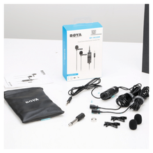 BOYA | BY-M1DM Dual Omni-Directional Lavalier Mic | MOTPIAS000026