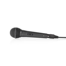 NEDIS | Wired Microphone  -72 dB +/-3 dB Sensitivity, 80 Hz - 14 kHz, 5.0 m | MPWD40BK