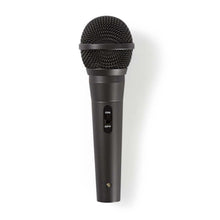 NEDIS | Wired Microphone  -72 dB +/-3 dB Sensitivity, 80 Hz - 14 kHz, 5.0 m | MPWD40BK