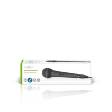 NEDIS | Wired Microphone  -72 dB +/-3 dB Sensitivity, 80 Hz - 14 kHz, 5.0 m | MPWD40BK