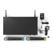 NEDIS | Wireless Microphone Set | 16-Channel | 2 Microphones Included | MPWL621BK