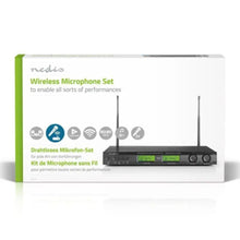 NEDIS | Wireless Microphone Set | 16-Channel | 2 Microphones Included | MPWL621BK