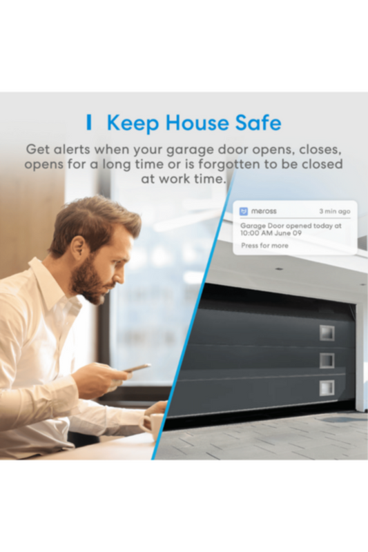 MEROSS | Smart Wi-Fi Garage Door Opener | MSG100HK